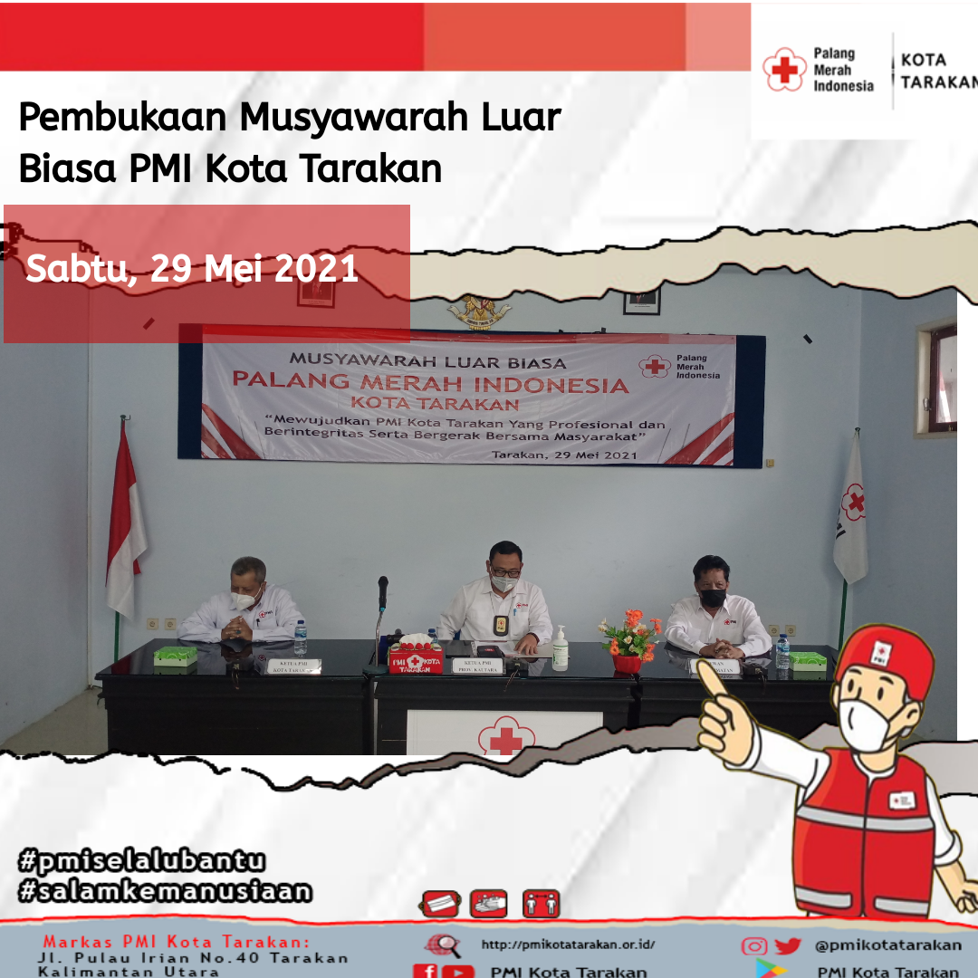  Pembukaan Musyawarah Luar Biasa PMI Kota Tarakan