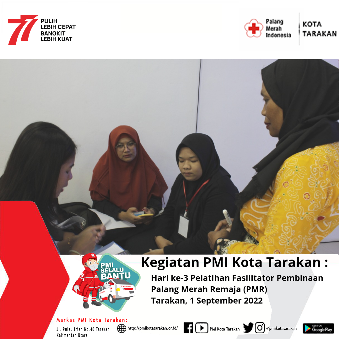 Giat PMI Kota Tarakan.Hari ke-3