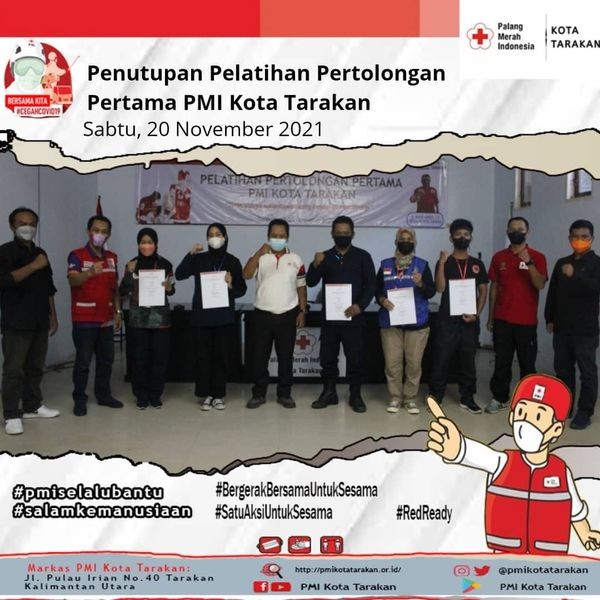 Peserta pelatihan melakukan simulasi lapangan selama 5 hari