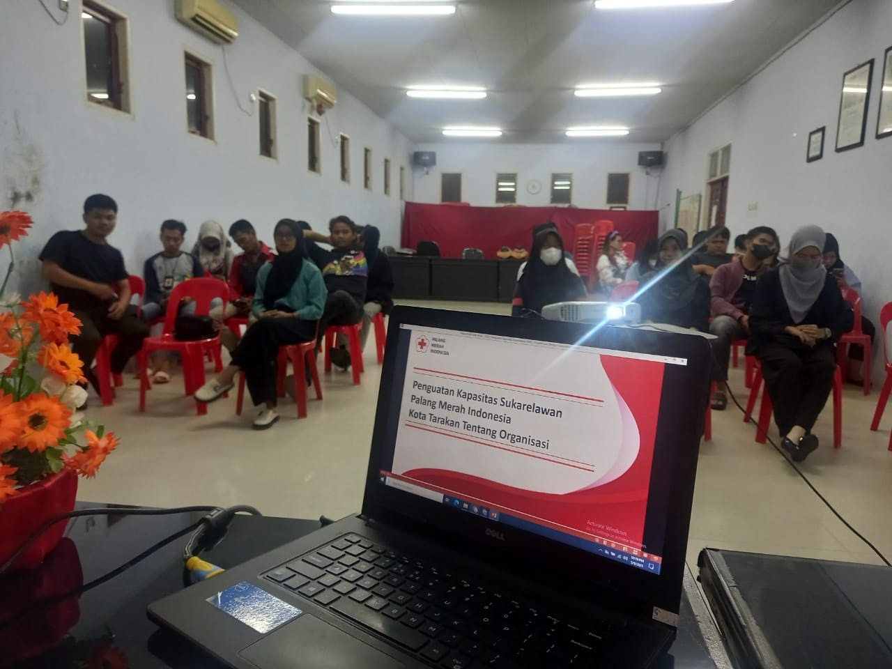 Penguatan Kapasitas Sukarelawan PMI Kota Tarakan Tentang Organisasi PMI