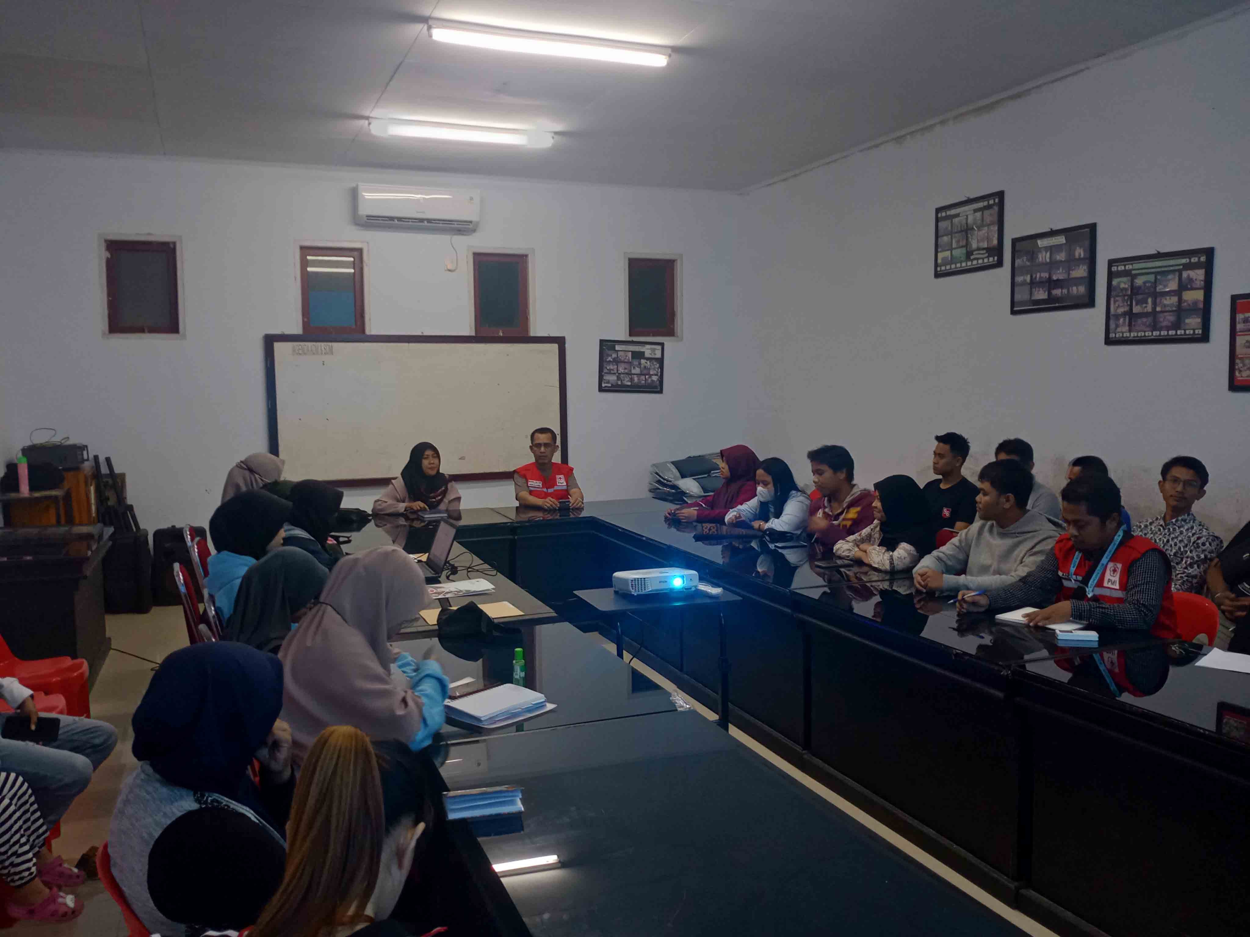 Rapat persiapan JUMBARA PMR VII PMI Kota Tarakan 