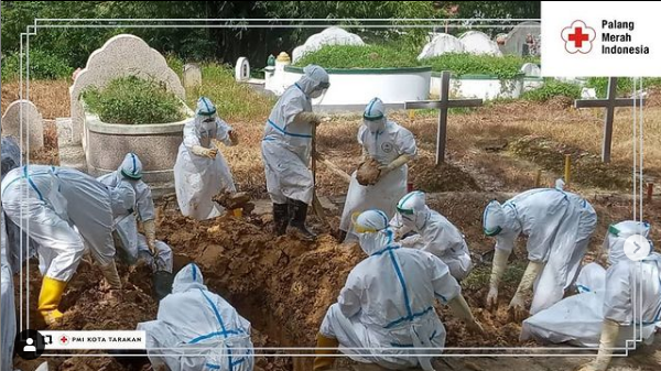 Pemakaman Yang Terkonfirmasi Jenazah Covid-19