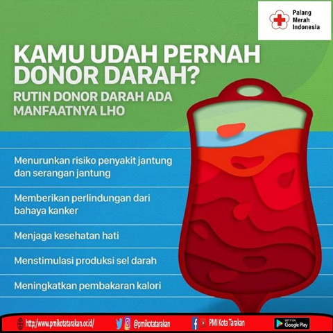 Rutin Donor Darah