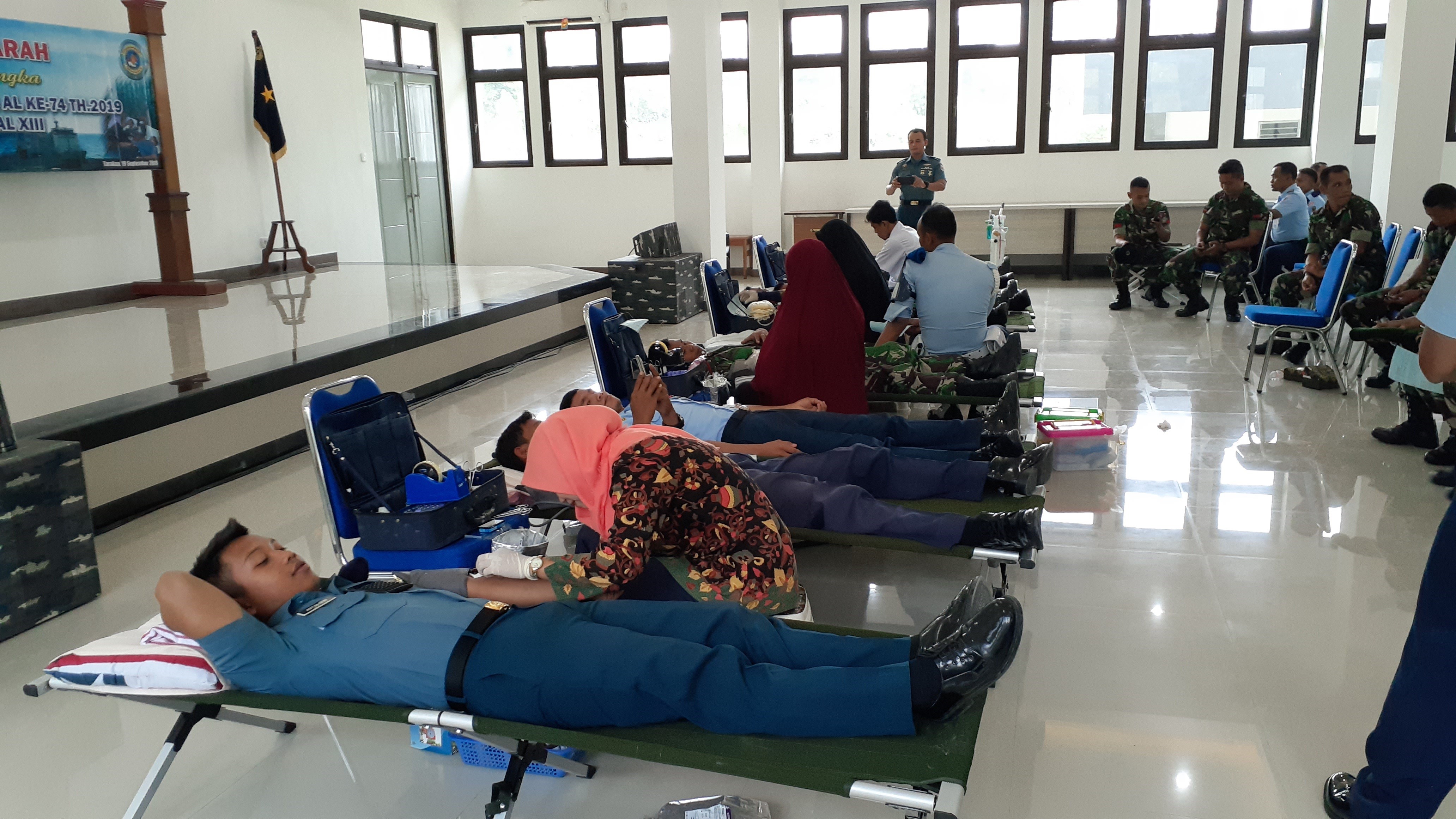 Ulang Tahun TNI AL ke 74.