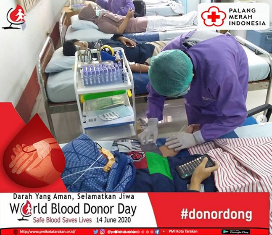 DPK PPNI Komisariat RSUD Tarakan Mengadakan Kegiatan Donor Darah di PMI Tarakan